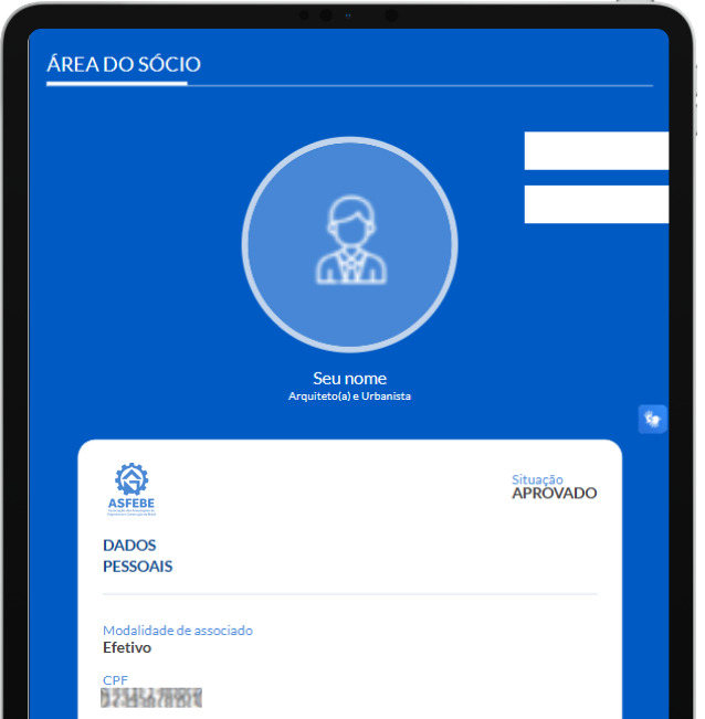 Mockup de um celular